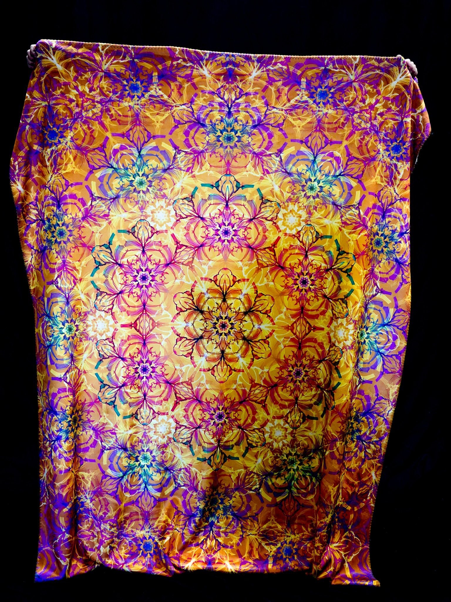 Autumn Mandala Blanket Blanket Electro Threads 