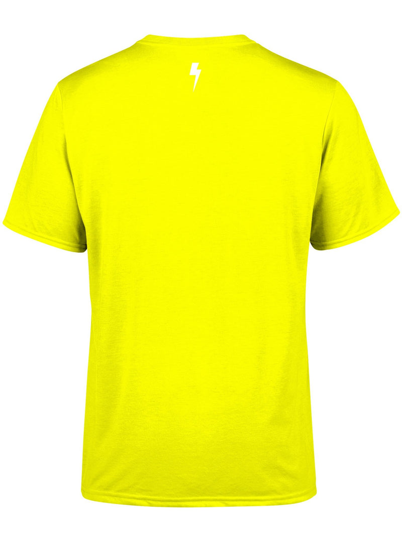 Electro Bolt (Yellow) Unisex Crew T-Shirts Electro Threads 