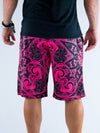 Electro Pink Mandala Shorts Mens Shorts T6