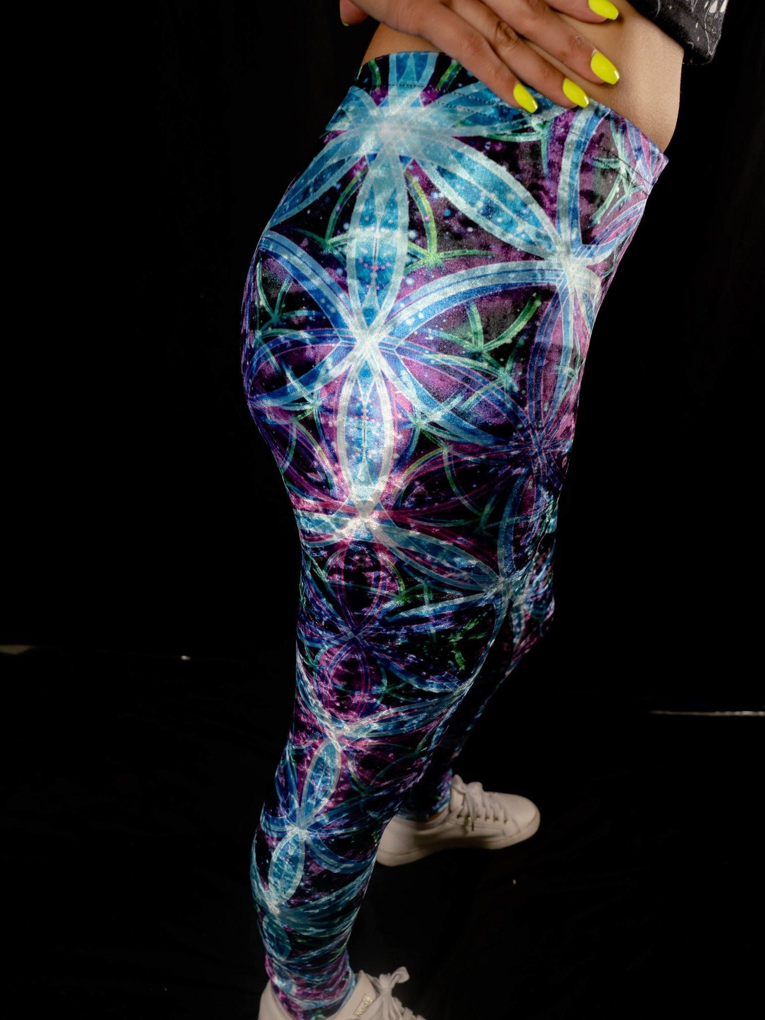 Flower Of Life Tights Tights Electro Threads 