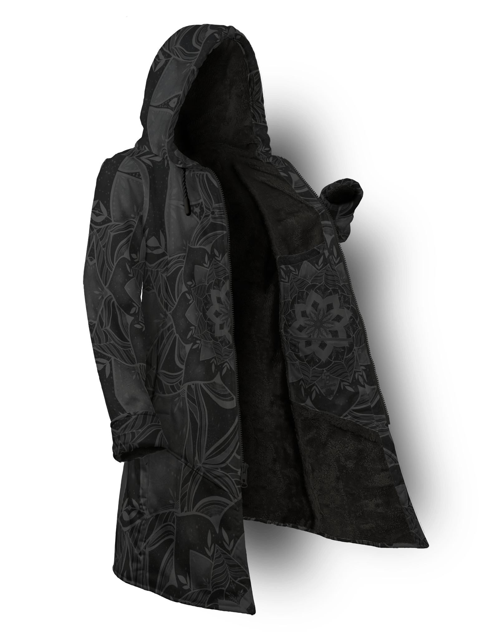 Galactic Dark Rose Cyber Cloak Cyber Cloak TCG Long Sleeve-No Bag XX-Small Black Sherpa