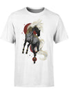 Inktober Horse Unisex Crew T-Shirts Electro Threads
