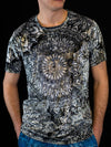 Mandala Bloom V2 Unisex Crew T-Shirts Electro Threads X-Small Crushed Velvet