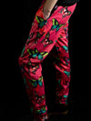 Maroon Butterfly Unisex Joggers Jogger Pant Electro Threads
