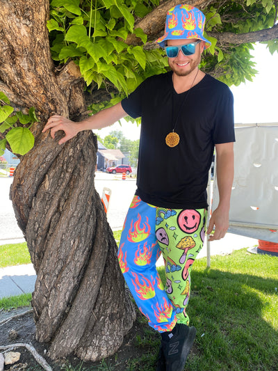NEON 222 GRIME Relaxed Sweatpant Electro Threads