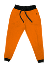 Neon Crushed Velvet Unisex Joggers Jogger Pant Electro Threads S Neon Orange