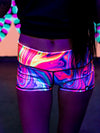 Neon Nuclear Yoga Shorts Yoga Shorts Electro Threads
