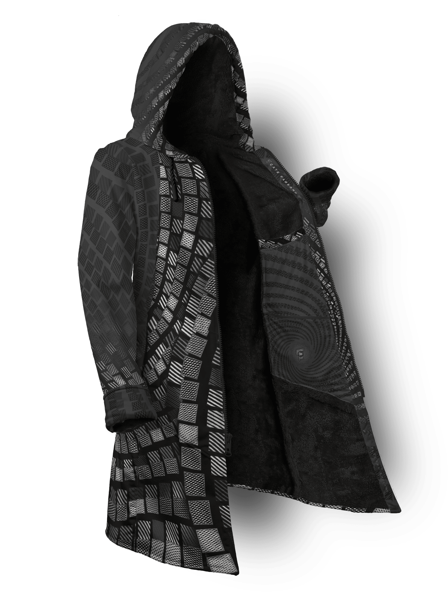 Radiate Cate Cyber Cloak Cyber Cloak TCG Long Sleeve-No Bag XX-Small Black Sherpa