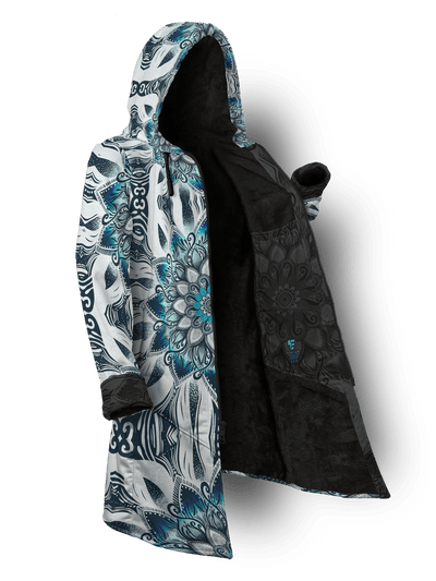 Rosebud Blue Cyber Cloak Cyber Cloak TCG Long Sleeve-No Bag XX-Small Black Sherpa