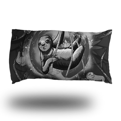 Sloth Life Fitted Decor Pillowcase Pillowcase Brizbazaar