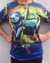 Sloth Life Unisex Crew T-Shirts T6 X-Small Crew Neck