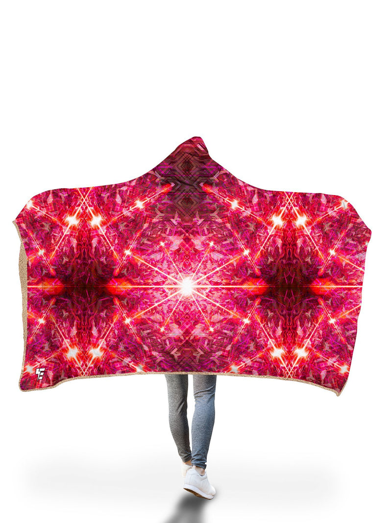Solar Explosion Hooded Blanket Hooded Blanket Electro Threads 