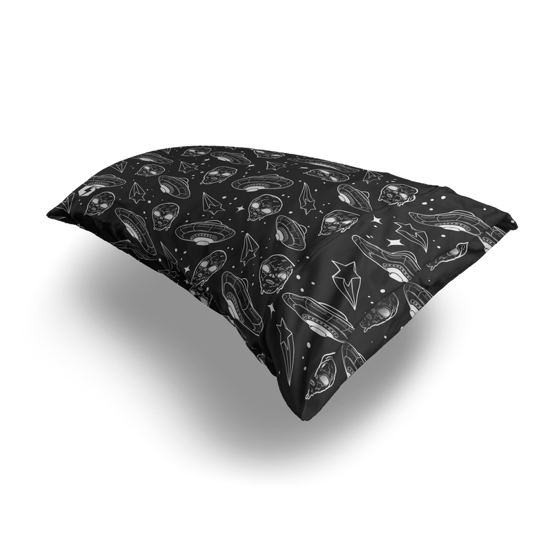 Space Drip Pillowcase Pillowcase Mother Grime STANDARD CRUSHED VELVET 