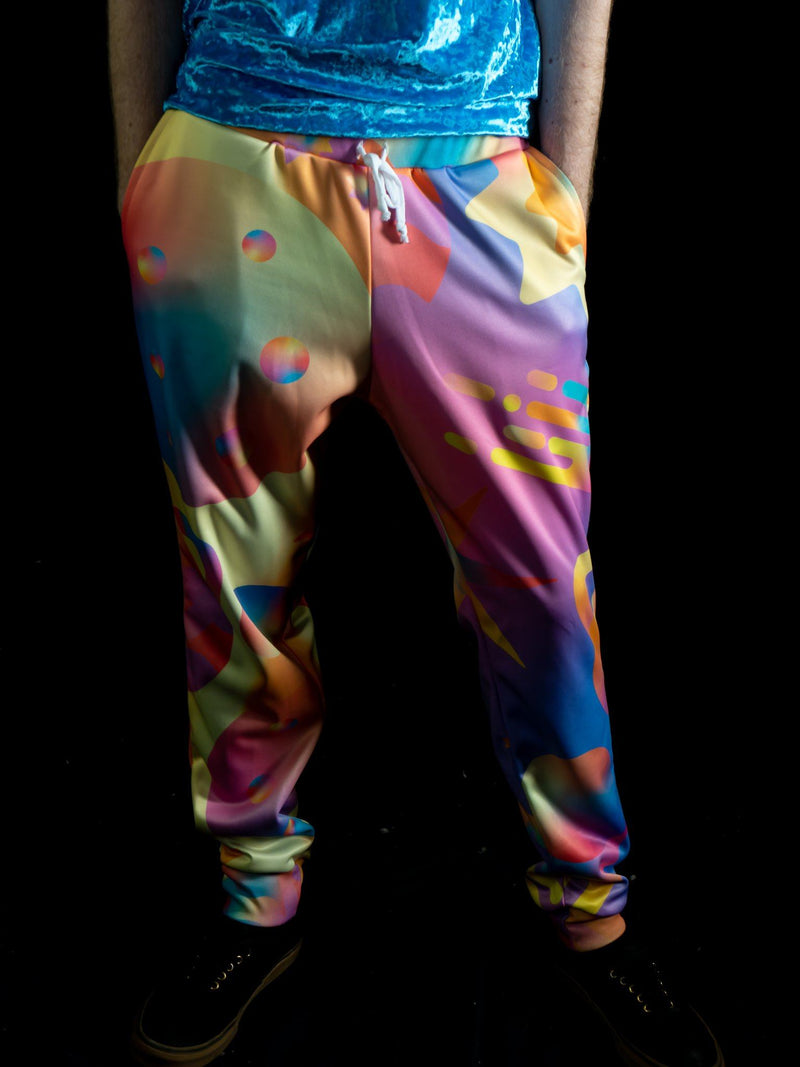 Space Gushers Unisex Joggers Jogger Pant Electro Threads 