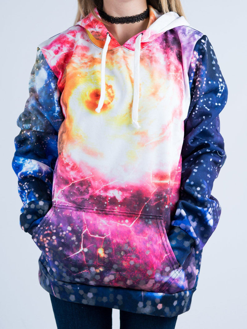 Space Hole Unisex Hoodie Pullover Hoodies T6 X-Small Pink Pullover Hoodie