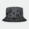 SYNC BLACK Bucket Hat Electro Threads