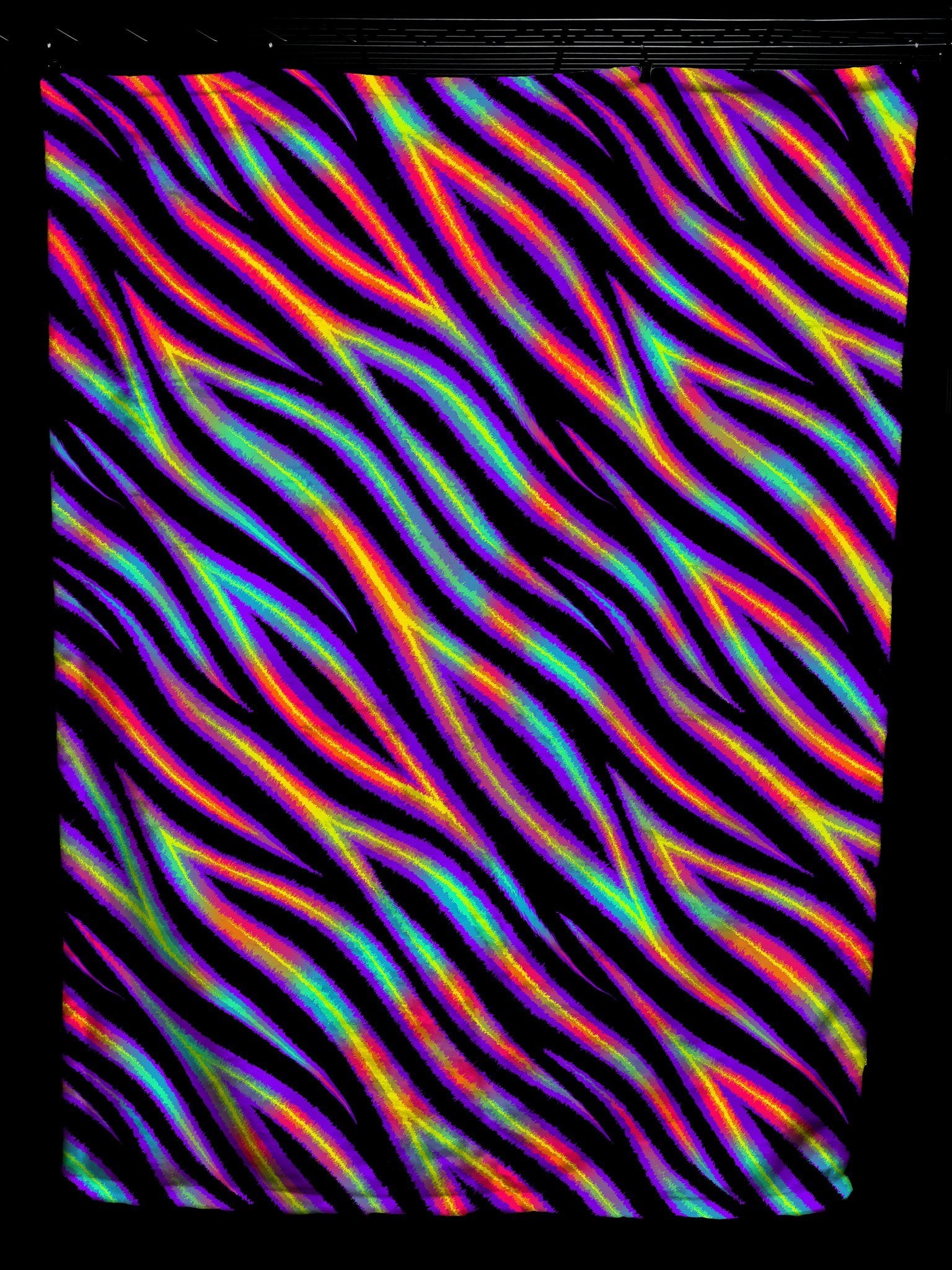 Tiger Stripes (Colorful) Baby Blanket Baby Blanket Electro Threads 