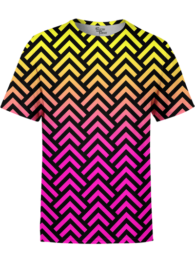 Turn Up Unisex Crew T-Shirts T6 XS Pink