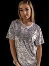 Yang Mandala (White) Unisex Crew T-Shirts Electro Threads