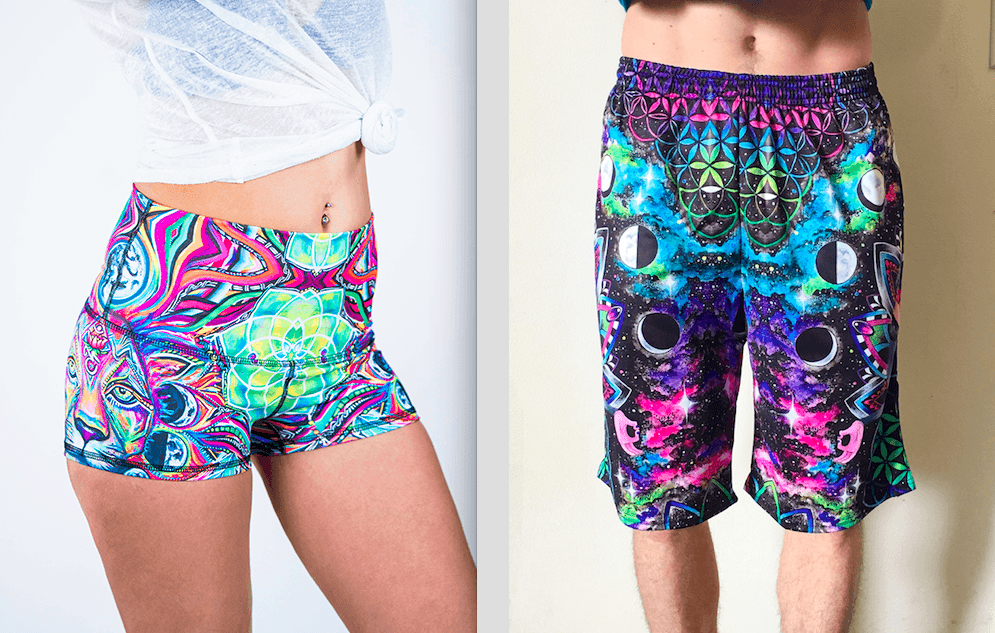 Men's & Women's Rave Shorts Are Here!