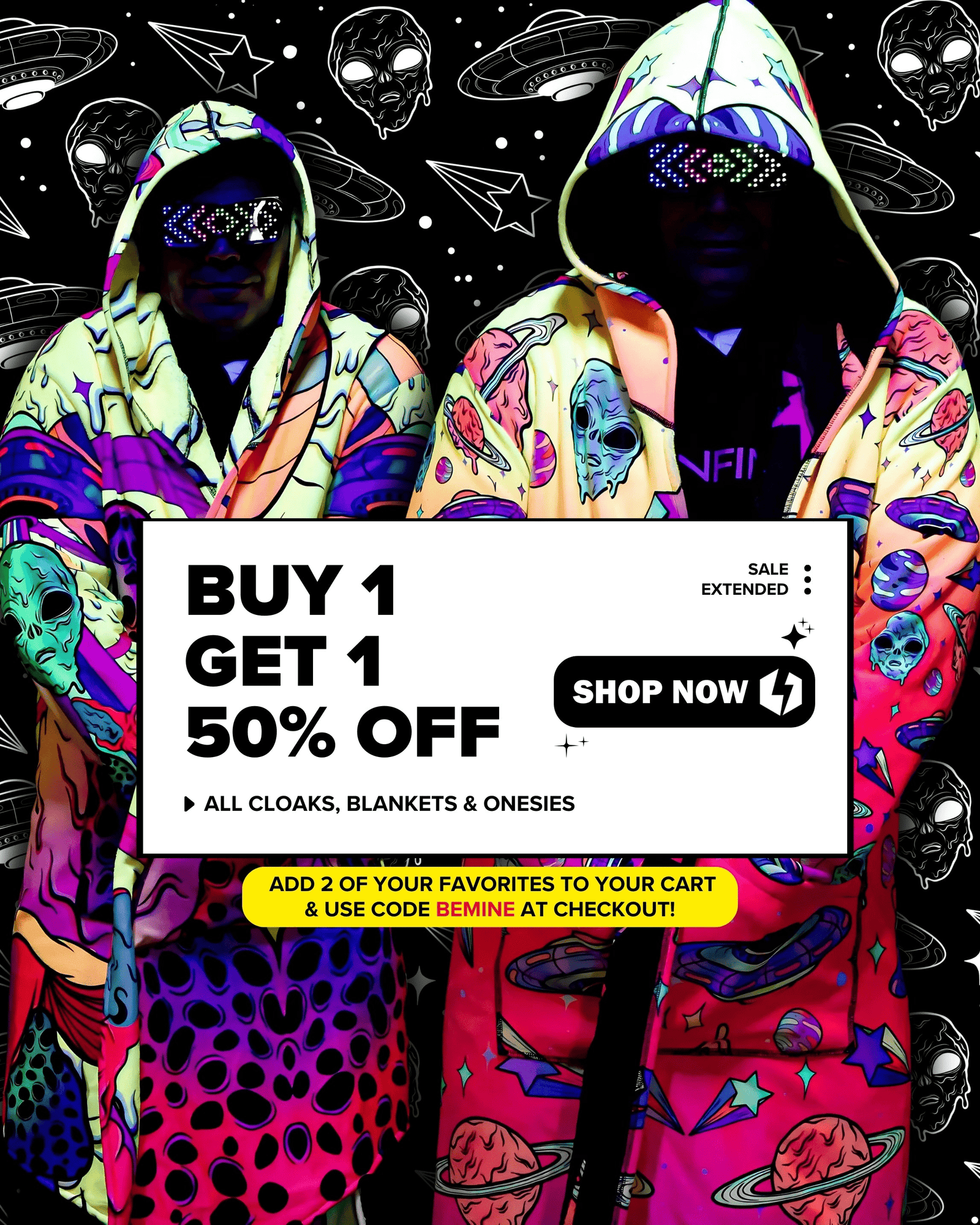 BOGO 50% Off Sale Ending Soon!