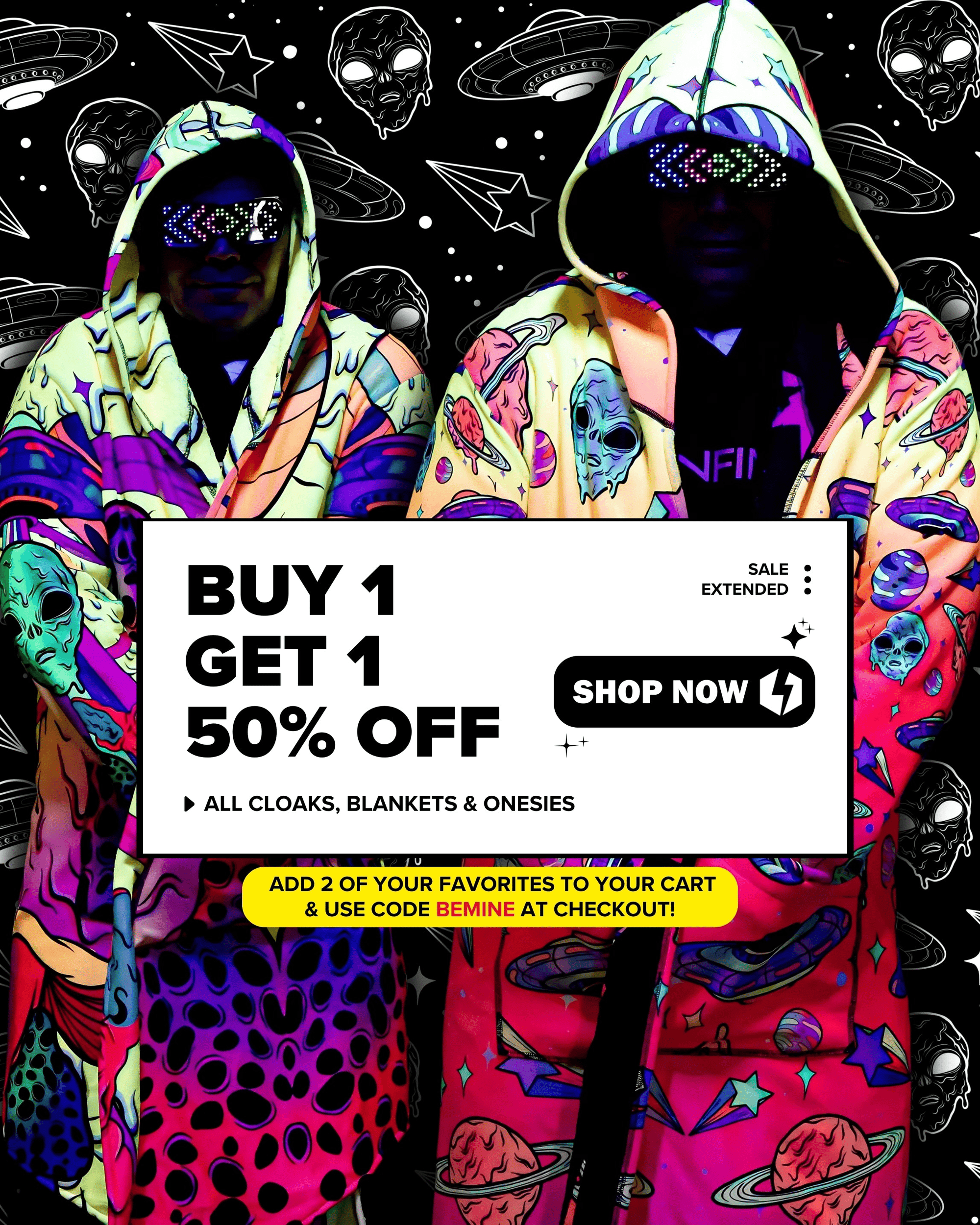 BOGO 50% Off Sale Ending Soon!