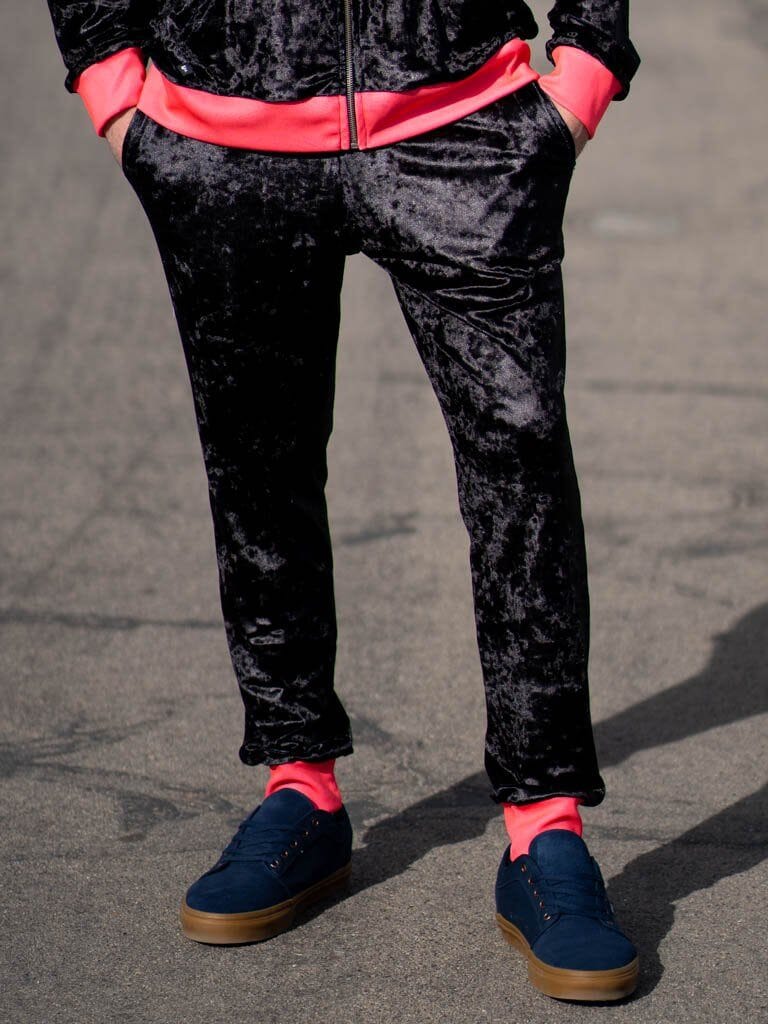 Crushed Velvet Joggers