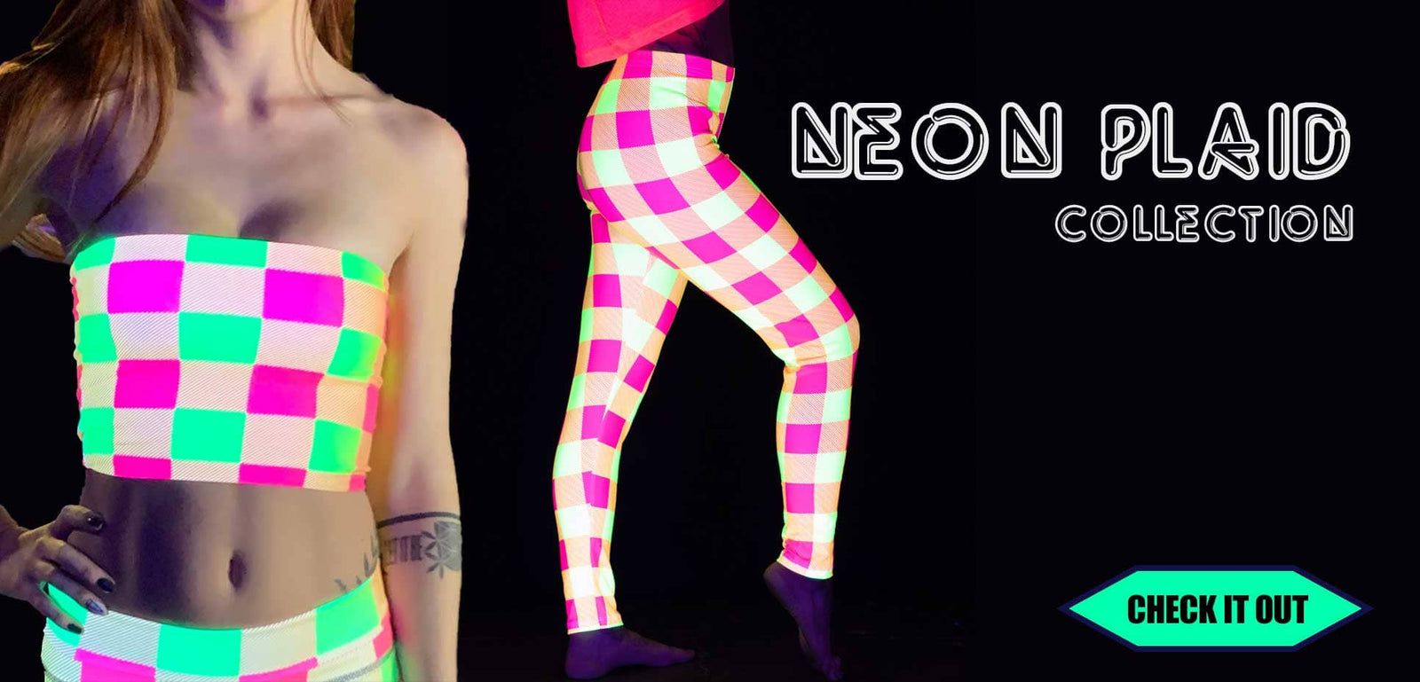 Neon Plaid