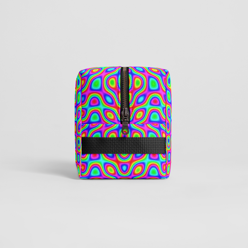 NEON ACID MAZE V6 Toiletry Bag