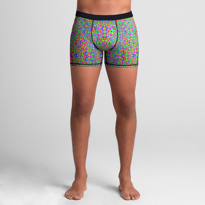 NEON ACID MAZE V5 Boxer Briefs