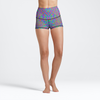 NEON ACID MAZE v6 High Waist Yoga Short