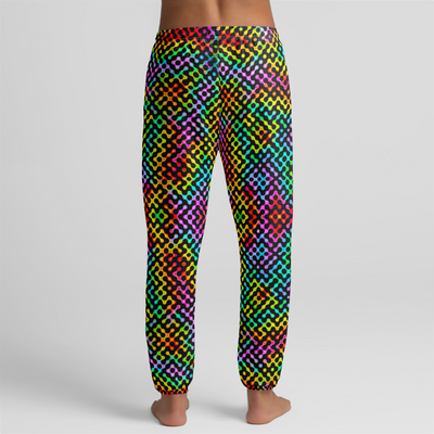 NEON ACID MAZE v4 Unisex Relaxed Sweatpant