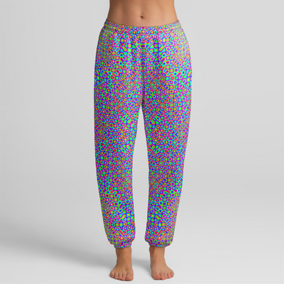 NEON ACID MAZE v6 Unisex Relaxed Sweatpant