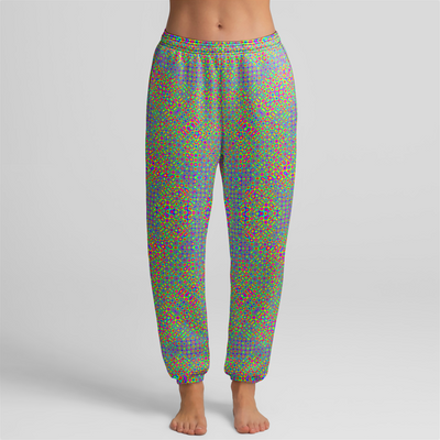 NEON ACID MAZE v5 Unisex Relaxed Sweatpant