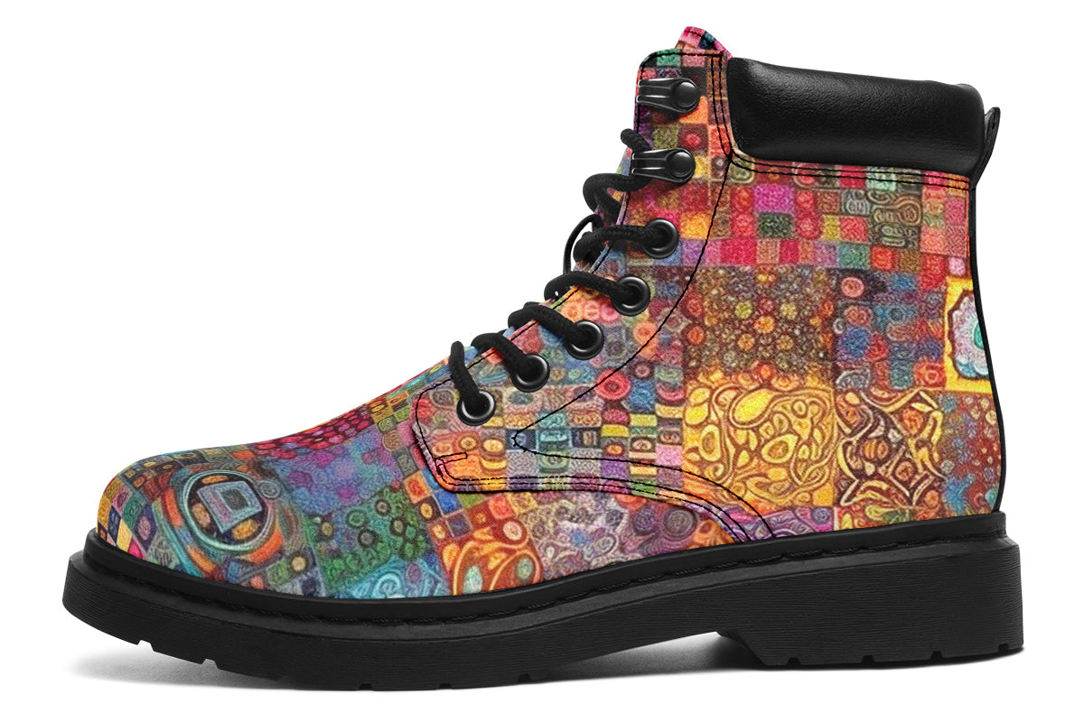 Blotter Patch Fuzz Classic Vibe Boots