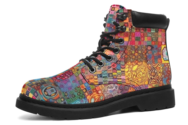 Blotter Patch Fuzz Classic Vibe Boots