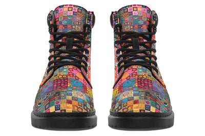 Blotter Patch Fuzz Classic Vibe Boots