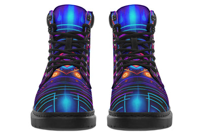 Cyber Patching Classic Vibe Boots