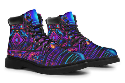 Cyber Patching Classic Vibe Boots