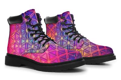 Flower Life Purp Classic Vibe Boots