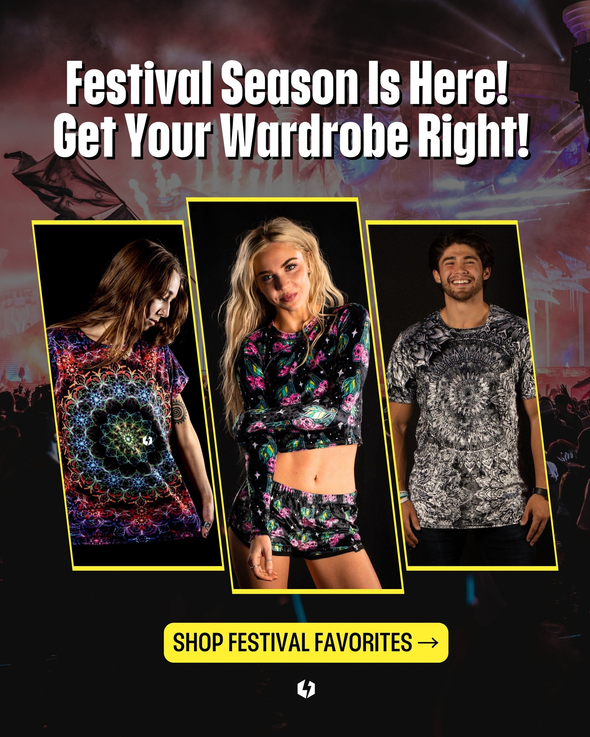ELECTRO THREADS | FESTIVAL, RAVE AND EDM APPAREL | 2024
