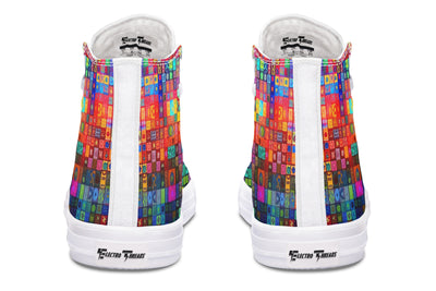 Blotter Fuzz High Top Shoes