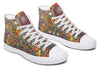 Blotter Patch Art High Top Shoes