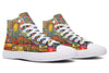 Blotter Patch Fuzz High Top Shoes