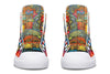 Blotter Patch Fuzz High Top Shoes