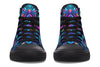 Cyan Convergence High Top Shoes