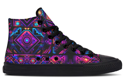 Cyber Grids High Top Shoes