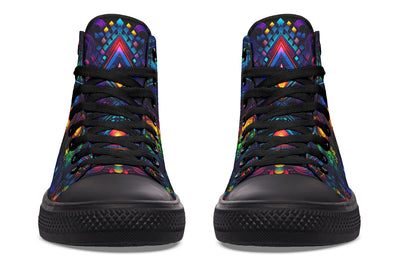 Cyber Lights High Top Shoes