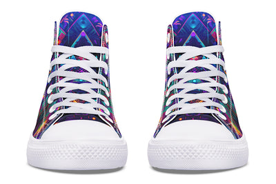 Cyber Night High Top Shoes