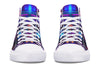 Cyber Patching High Top Shoes